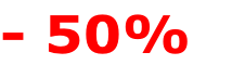 - 50% 
